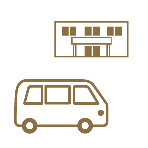 中送り（自宅〜会館）